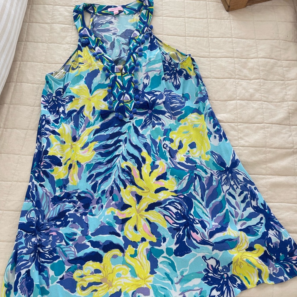 Lilly Pulitzer achelle dress in ylang ylang size large